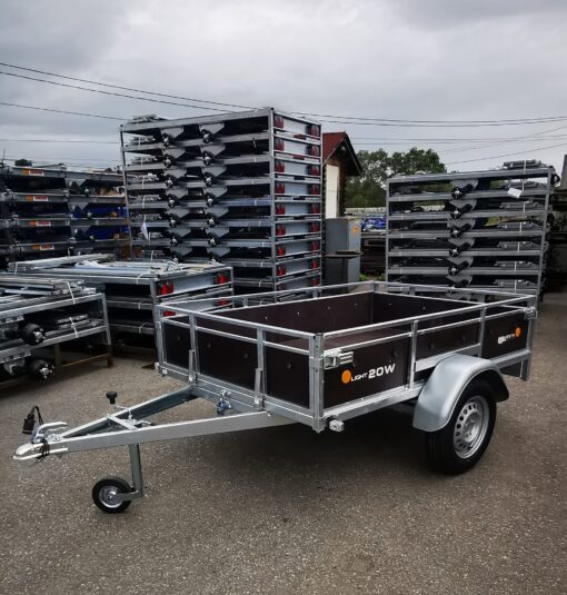 Remorcă VESTA TRAILERS 20 W, 750 kg
