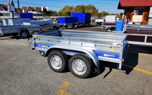 Remorcă VESTA 23 DA/DUBLU AX, 750 kg - imagine 2