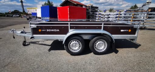 REMORCA VESTA TRAILERS 30 WDA, 750 kg - imagine 4