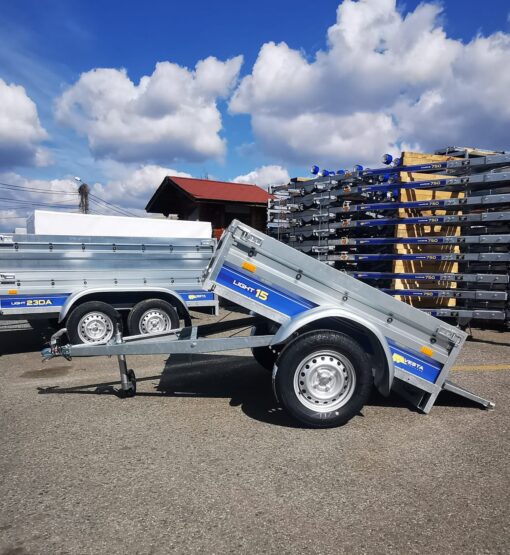 Remorcă VESTA TRAILERS 15 A , 450 kg - imagine 2