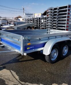 Remorcă VESTA 25 DA - DUBLU AX, 750 kg !